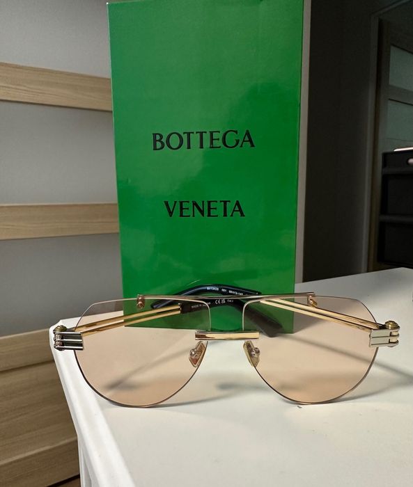 Bottega Veneta okulary stylowe