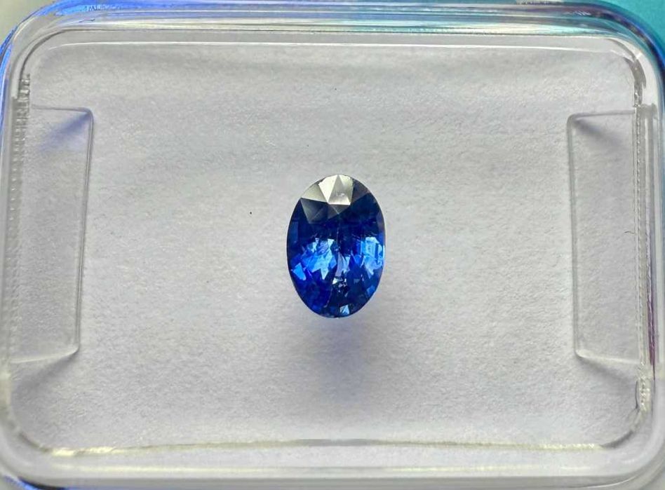 safira 0,44 IGI azul profundo