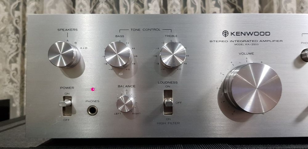 Kenwood ka-3500 стерео усилитель