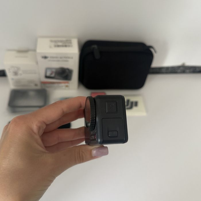 НОВА! Екшн камера Dji OSMO ACTION 4 відео 4K/120FPS та шикарна стабілізація RockSteady якісна зйомка ввечері