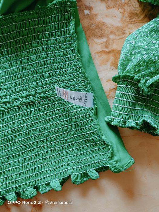 Bluzka,  r.40, L, szyfon, Gallery, ze ściągaczem