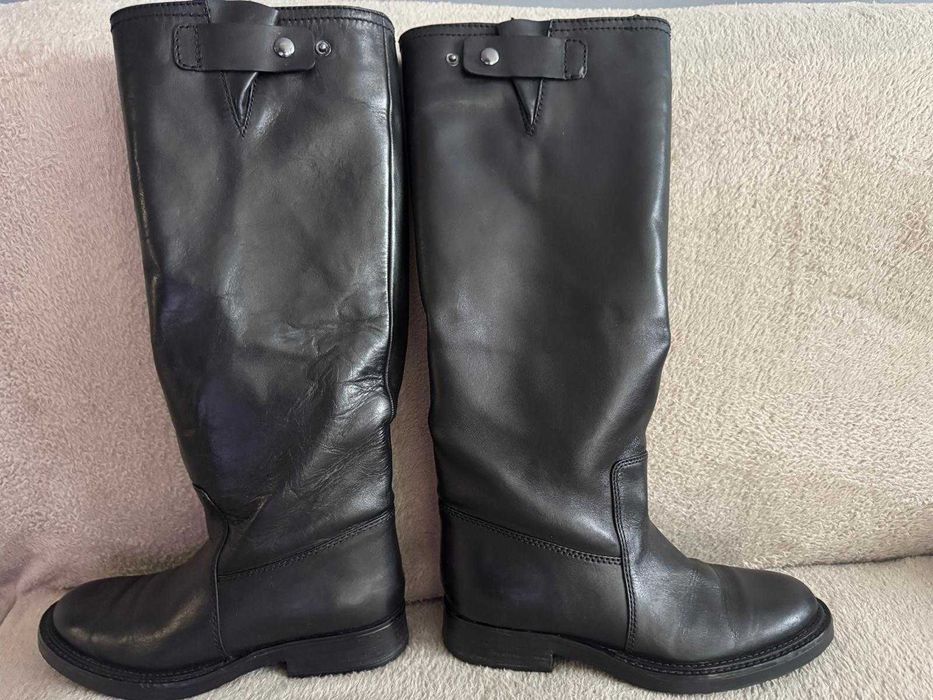 Buty zimowe damskie oficerki ZARA rozm.37