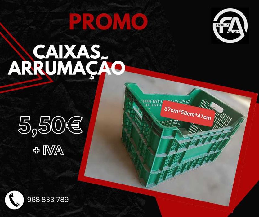 Caixas arrumação