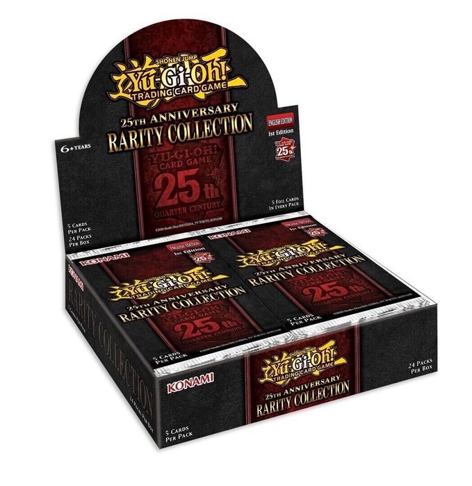 Yu-Gi-Oh! 25th Anniversary Rarity Collection RA01 Booster Box 1ª Edição SELADA