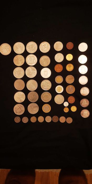 Moedas Portuguesas antigas de escudos