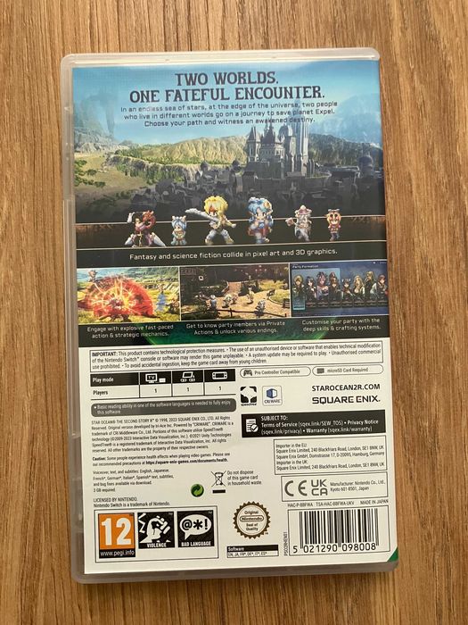 Star Ocean The Second Story R Nintendo Switch