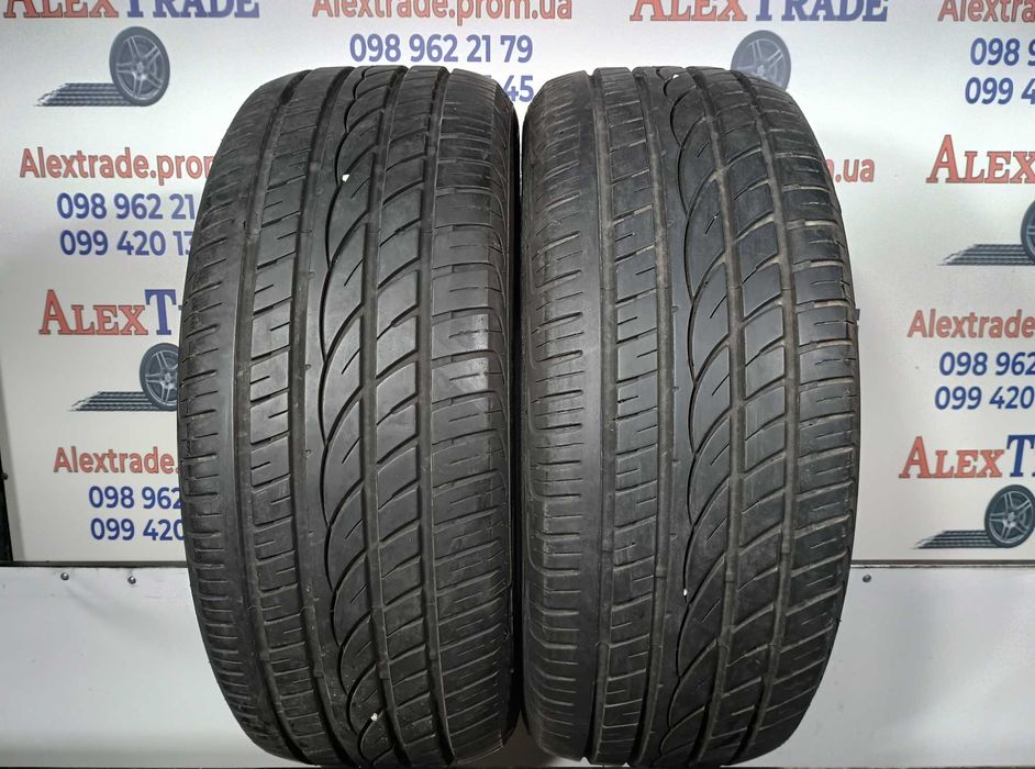 2 шт 215/55 R16 Aplus A607 літні шини бу, 2021 рік, протектор 6 мм