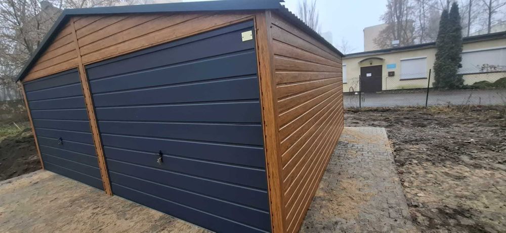 Garaż blaszany blaszak wiata schowek magazyn 6x6 6x5 4x6