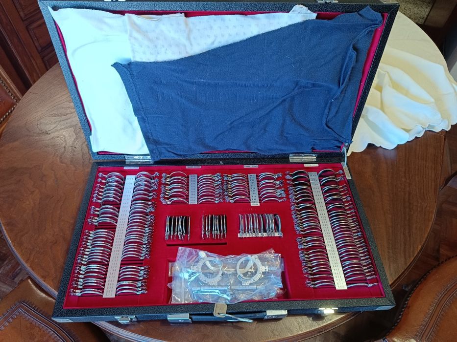 Conjunto De 266 Lentes De Teste Ópticas, de Design Durável