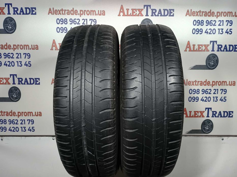 2 шт 195/65 R15 Michelin Energy Saver літні шини вживані, 6 мм,