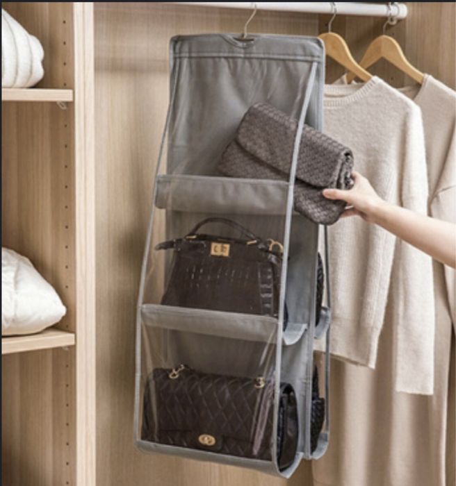 Wieszak organizer na torebki
