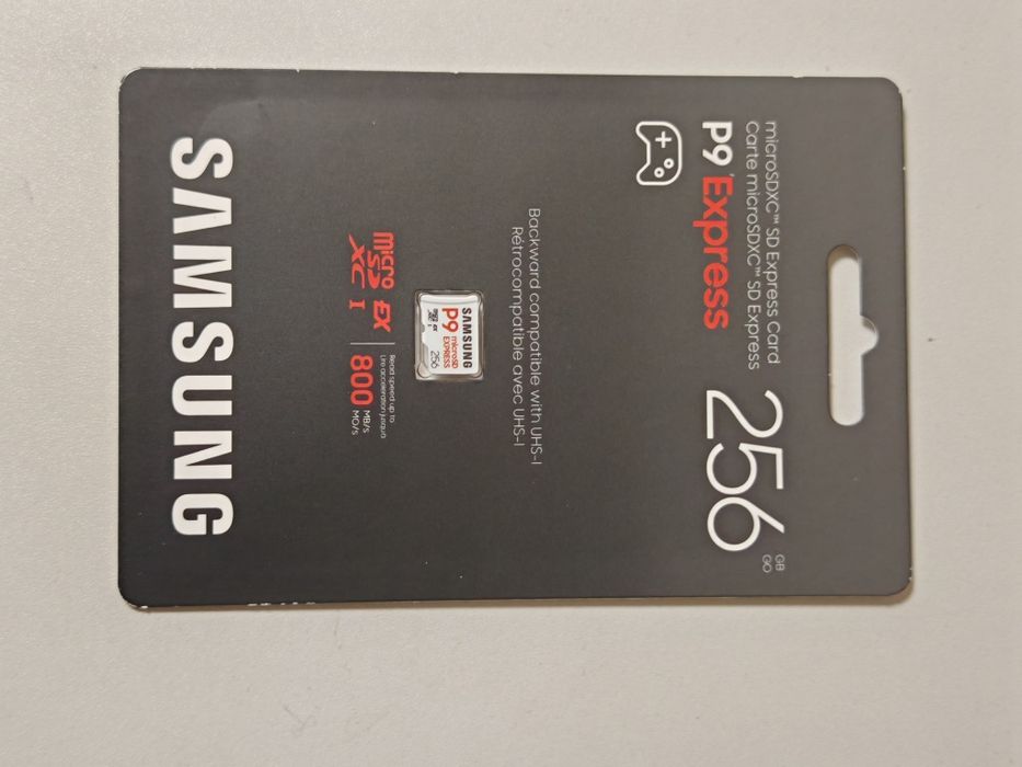 Карта памяти Samsung P9 Express, microSD Express Card, 256GB