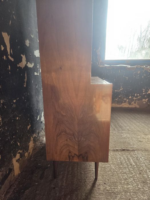 Regał witryna biblioteczka Up Závody  vintage Czechosłowacja prl