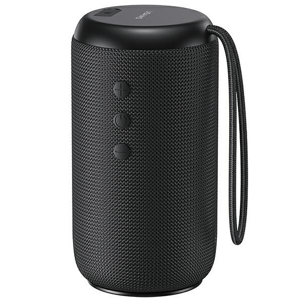 USAMS Głośnik YC Series Bluetooth 5.0 10W Waterproof Wireless Speaker with Lanyard czarny/black YC011YX01(US-YC011)