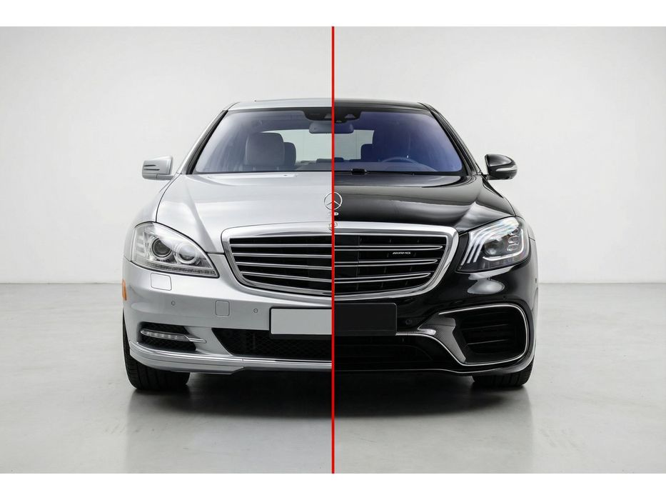 Mercedes S-class W221 Комплект рестайлінгу в W222 AMG S63/Мерседес