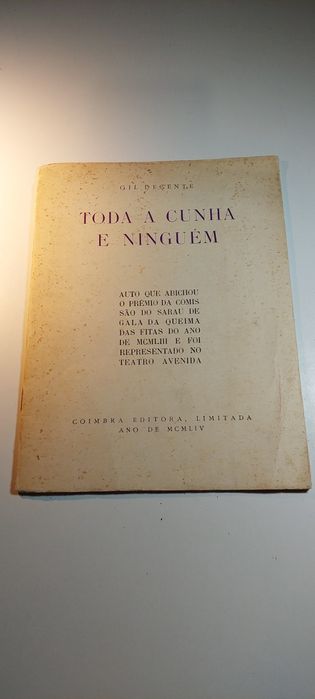 Toda a Cunha e Ninguém - Gil Decente (1954)