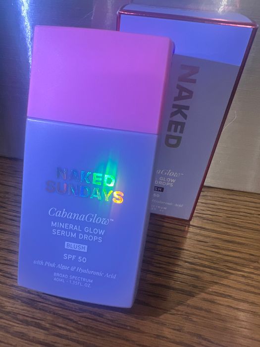 Naked Sundays ‘Cabana Glow’ Serum SPF50 - nowy