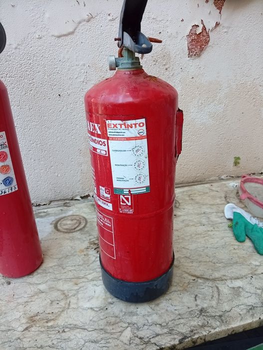 Extintores para carregar