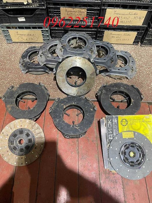 Корзина сцепления, диск сцепления Газ 51, Газ 52, Погрузчик Львовский