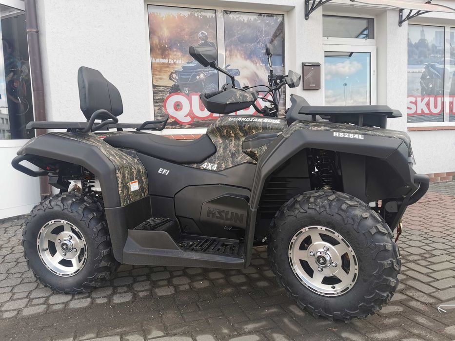 Hisun Guardian 550L 4x4 | Ciągnik T3b - Odlicz 100% VAT | Moc: 42Nm | EPS | Wyciągarka | Luki Team Białystok