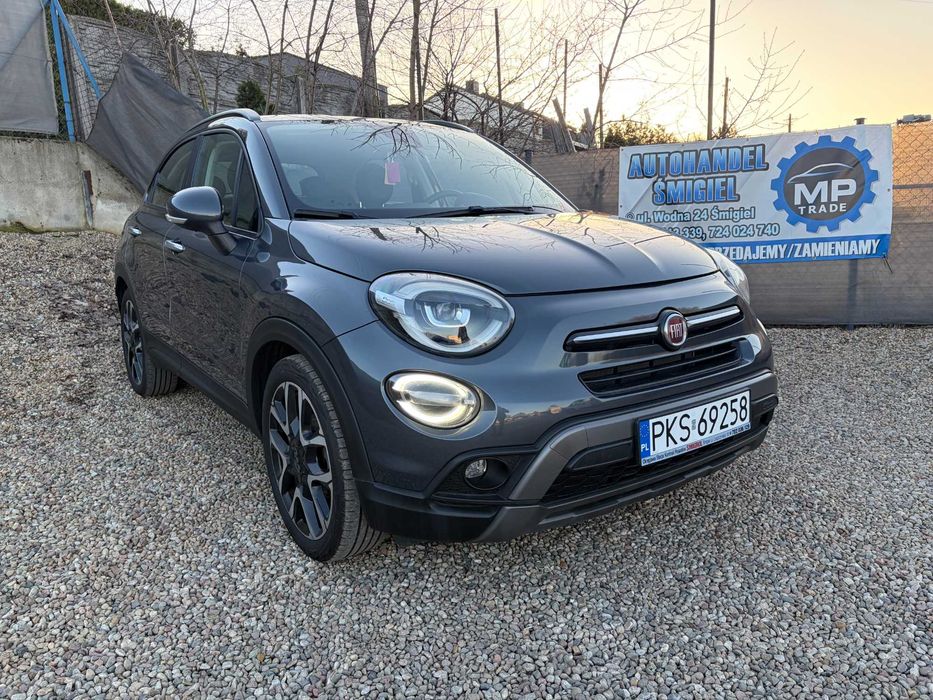 Fiat 500X 1.0 benzyna 2020r. 70tys.km. BOGATA OPCJA!
