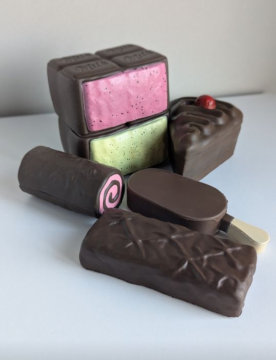 Сквіш шоколадка Chocolate squishy Десерт сквіш