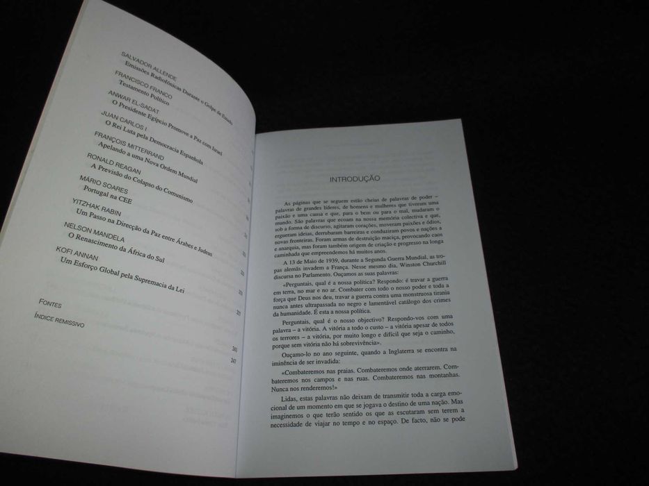 Livro 50 Grandes Discursos da História 1ª edição 2005