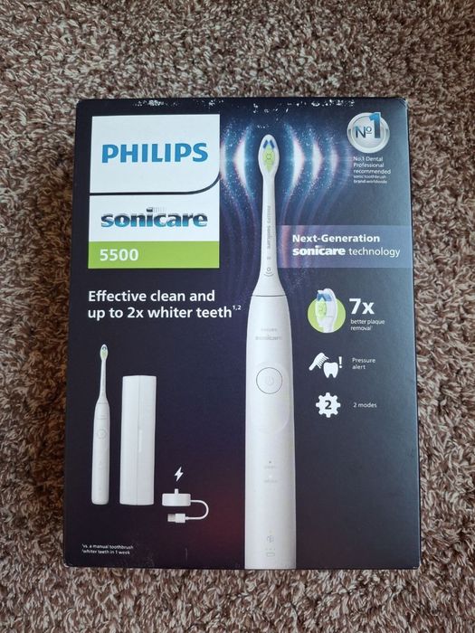 Зубна щітка philips sonicare 5500 hx7110/02