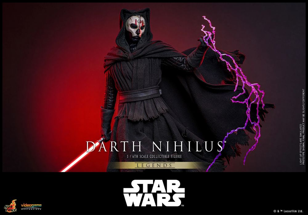 Фігурка 1/6 Hot Toys VGM72 Star Wars: Knights of the Old Republic - Darth Nihilus