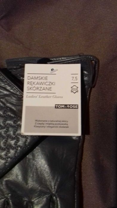 Рукавиці жіночі шкіряні