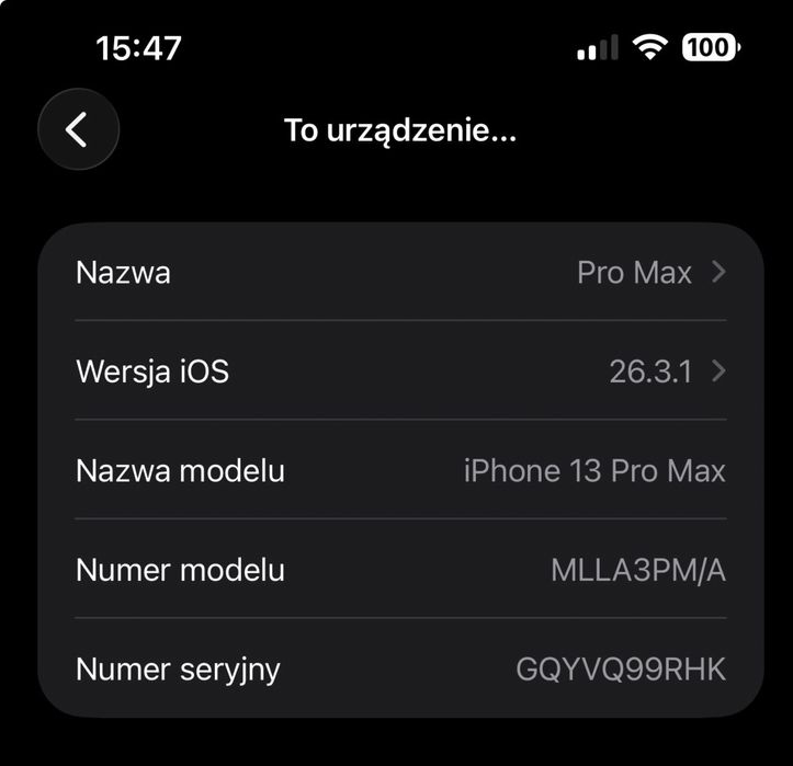 Apple Iphone 13 Pro Max 256GB