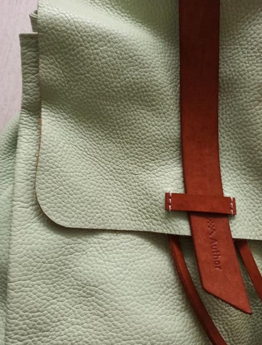 Рюкзак з натуральної шкіри