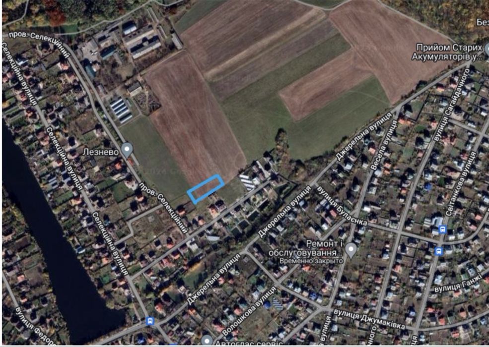 Продаж ділянки масив Племобєднання