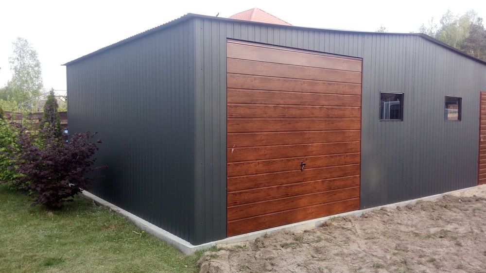 Blaszak garaż blaszany schowek magazynek wiata 3x6