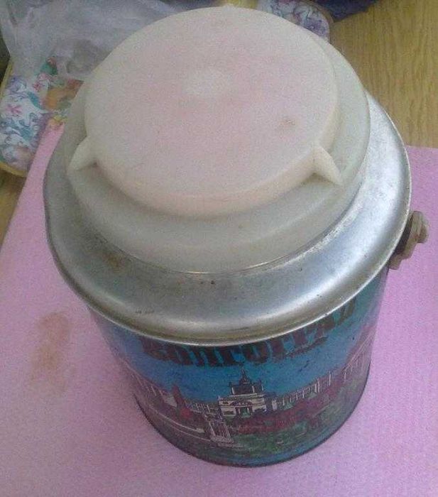 Термос старый для первого , второго блюда