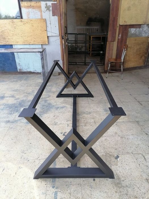 Опори для стола,ножки для стола,металеві ніжки,металеві опори,лофт