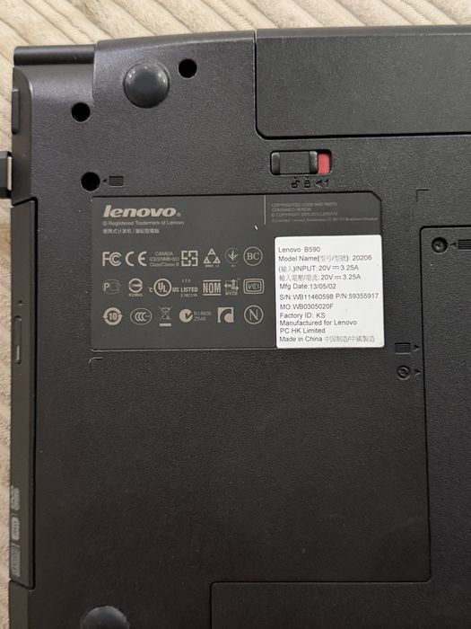 Ноутбук Lenovo B590