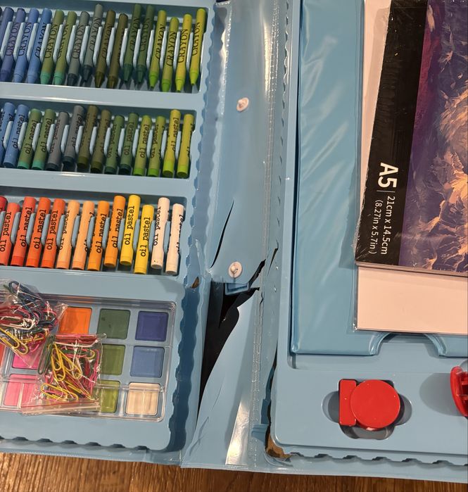 KINSPORY Zestaw artystyczny dla dzieci 290 sztuk