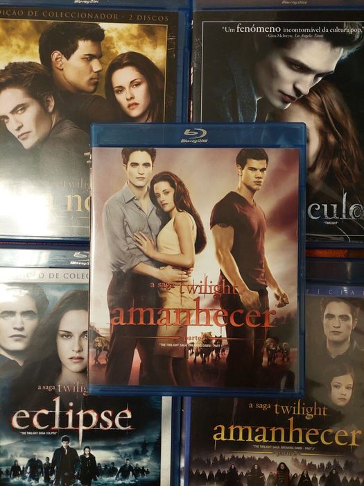 Blu ray - A saga Twilight edição  colecionador  edição Portuguesa