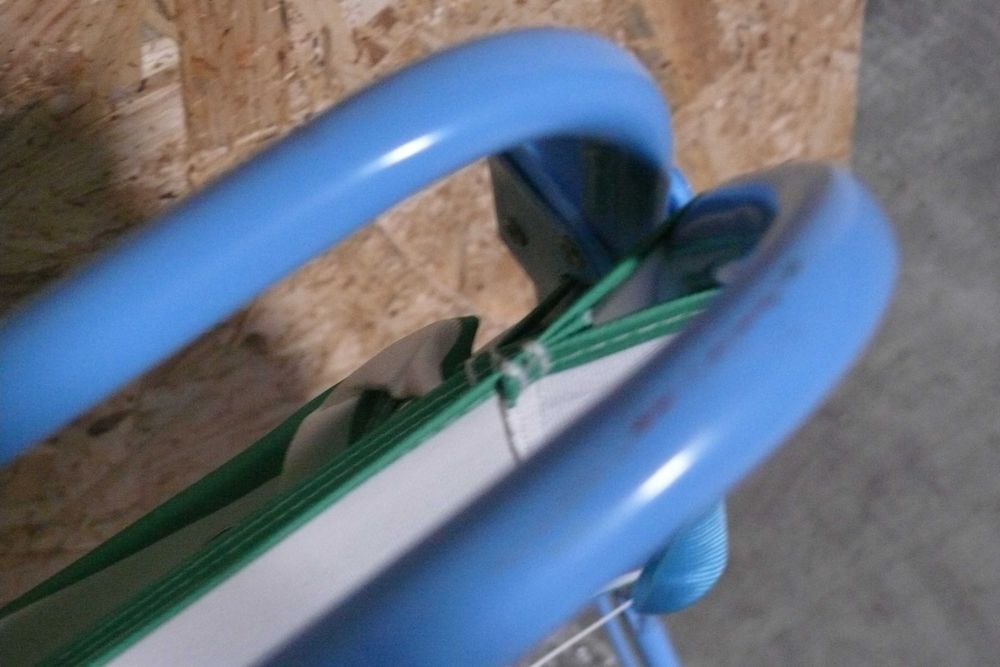 STRANDÖN cadeira de Praia, Verde, branca e Azul