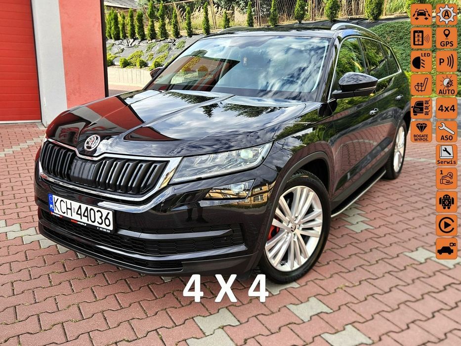Skoda Kodiaq  Ful Led, Navi, Kamera , As. Pasa. GWARANCJA