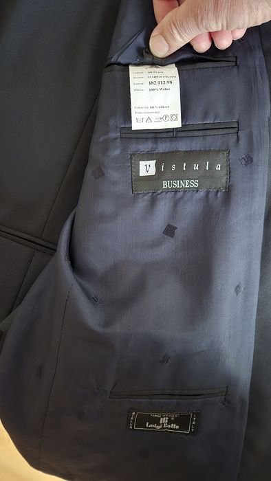 Męski wełniany garnitur Vistula 182/112/98