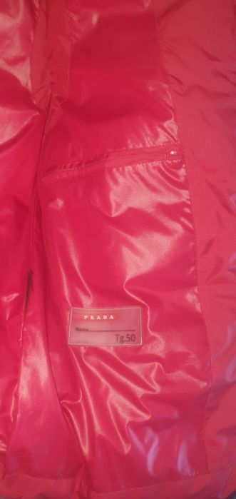 Prada colete vermelho