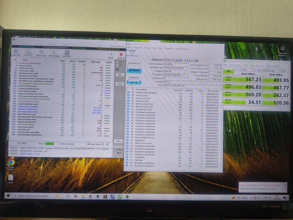 I3 8100, 16 ddr4. 512 ssd.на вибір RX570 ,gtx1060, RTX 4060