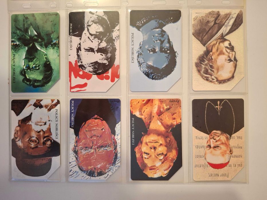 Karty telefoniczne pojedyncze puzzle kolekcje