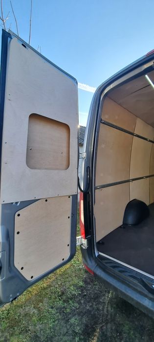 Zabudowa busa w sklejke obicie paki Master Ducato Boxer Jumper Man