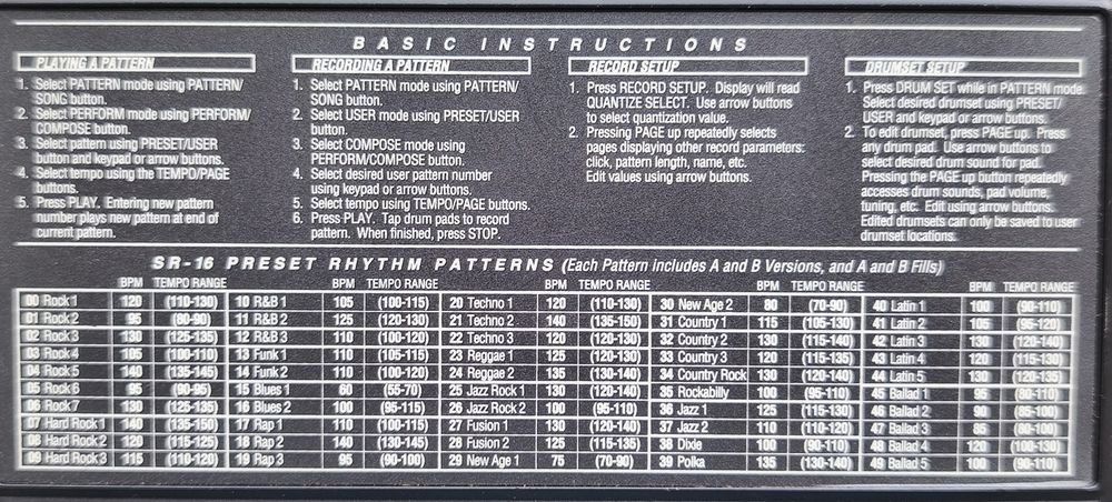Caixa de ritmos ALESIS SR-16