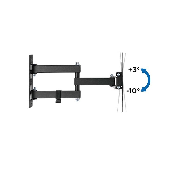 Suporte de parede para TV Full Motion, até 43"  ( NOVO )
