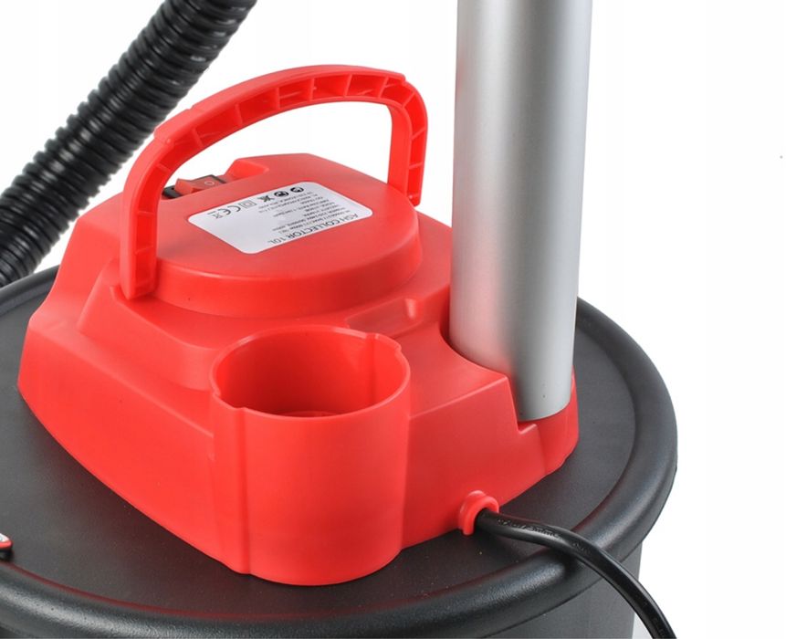 Odkurzacz Separator Przemysłowy do Kominka Popiołu Gruzu 10 L Mocny