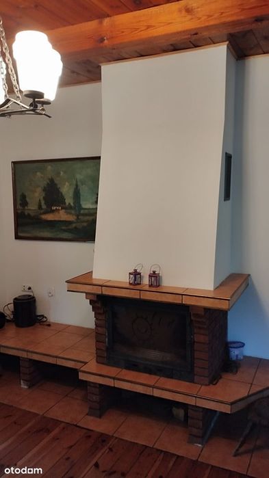 Działka rekreacyjna z domem i ogrodem w POPOWIE
